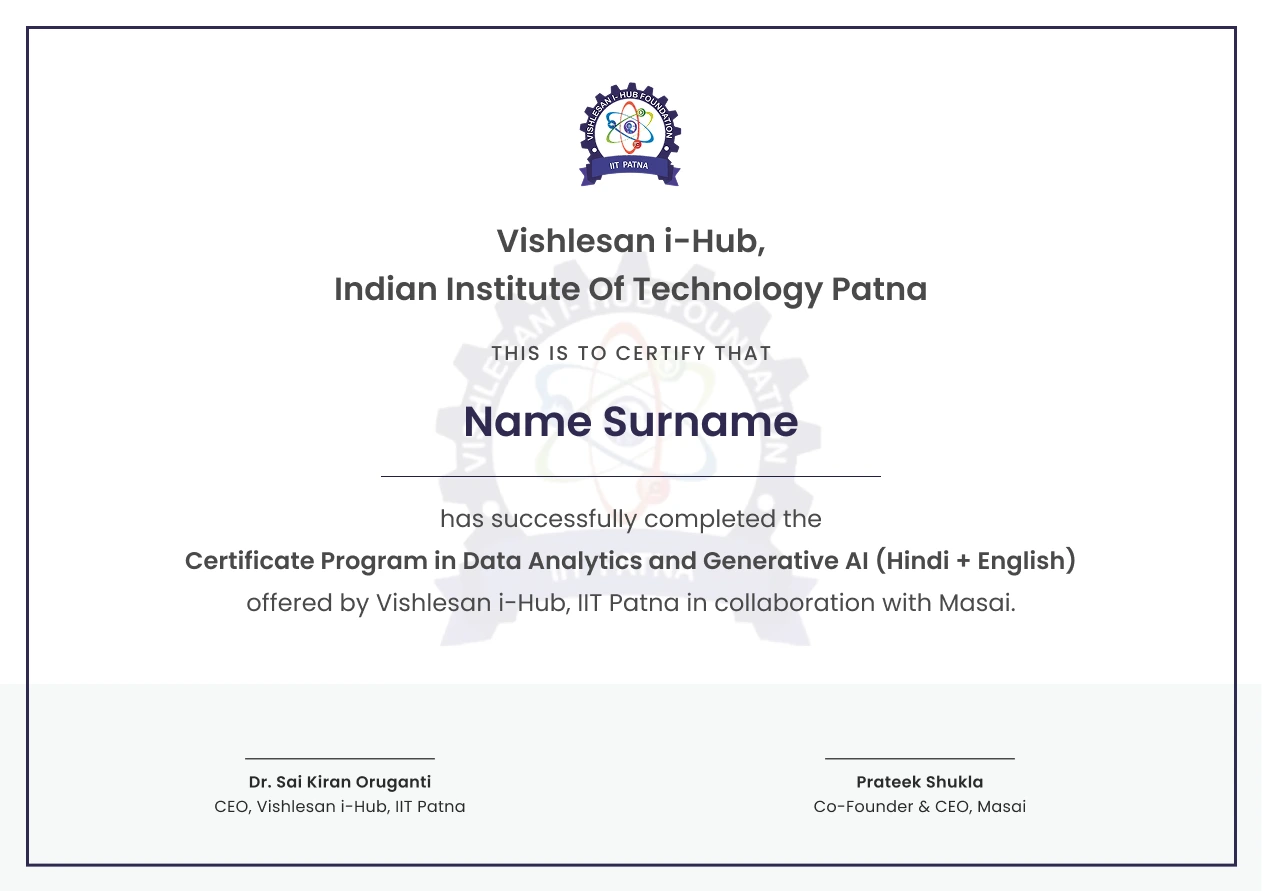 Course Certificate